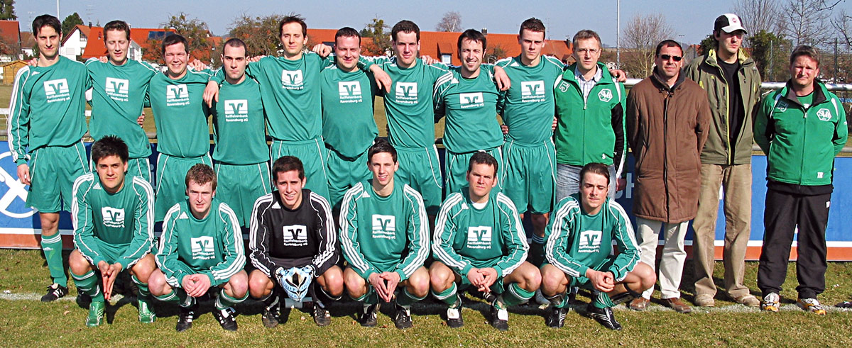 2008  1.Mannschaft  Kreisliga-A1  in neuen Trikots